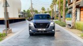 Metallic Grey Nissan Patrol Nismo 2020 for rent in Abu Dhabi 2